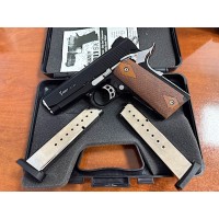 KUZEY 911-SX#2 Black/Brown Wooden Grips + магазин УЦІНКА