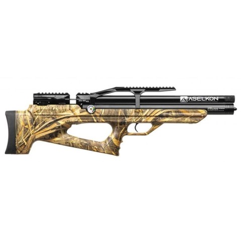 Пневматическая редукторная PCP винтовка Aselkon MX10-S Camo Max 5