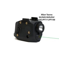 Тактический фонарик с ЛЦУ Xgun Taurus