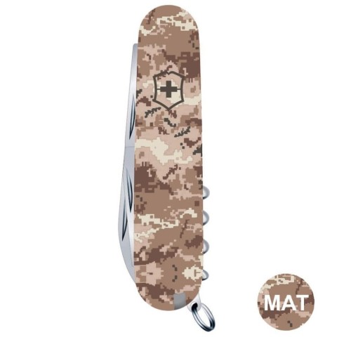 Складаний ніж Victorinox CLIMBER ARMY Піксель пісочний 1.3703.7.W3944p