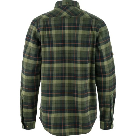 Рубашкa Fjallraven Singi Heavy Flannel Shirt M Black/Deep Forest