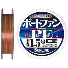 Шнур Sunline Azeero Boat Fan PE x8 200m #1.5/0.205mm 25lb/11.0kg
