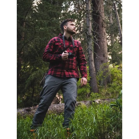 Куртка Frontier Tartan M Red