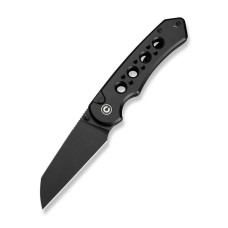 Ніж складаний туристичний Civivi Pragma Prime, (8.9 см) 14C28N / Aluminum чорний