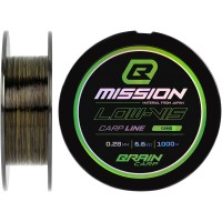 Леска Brain Mission Carp Line (Camo) 1000m 0.28mm 6.6kg