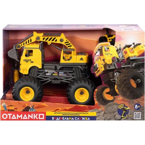 Автоконструктор OTAMANKO BIGFOOT Вездеход Экскаватор