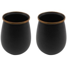 Набор Barebones Tumbler/Enamel/Set 2 шт charcoal