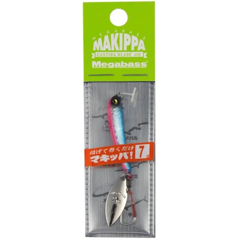 Тейл-спиннер Megabass Makippa 7.0g Blue Pink