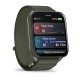 Смарт-часы Garmin Venu X1 мховый титан с мховым нейлоновым ремешком ComfortFit
