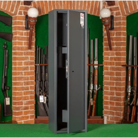 Сейф збройовий ШОС-1100, антрацитово-сірий