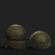 Кевларовий шолом Ukrarmor FAST Team Wendy. Рівень захисту NIJ IIIA Олива