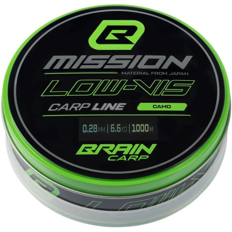 Леска Brain Mission Carp Line (Camo) 1000m 0.28mm 6.6kg