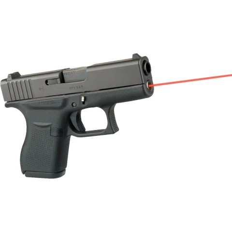 Целеуказатель лазерный LaserMax для Glock43 красный