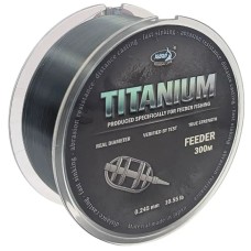 Леска Katran Titanium Feeder 300m (metalic) 0.265mm 12.65lb/5.44kg