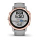 Смарт-часы Garmin fenix 6S Pro Sapphire розово-золотистые с серым ремешком