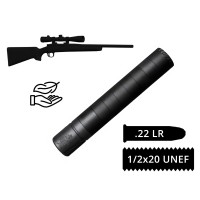Глушник розбірний AFTactical S39, .22LR, 1/2x20 UNEF
