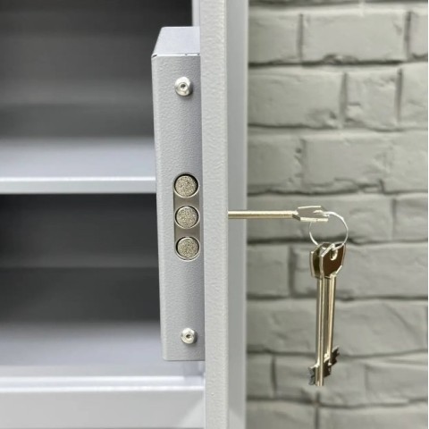 Офісний сейф СБЕ-1220/2 сірий