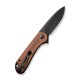 Ніж складаний кишеньковий Civivi Elementum, (7.5 см) D2 / Guibourtia Wood