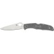 Нож Spyderco Endura 4 Lightweight Flat Ground Gray