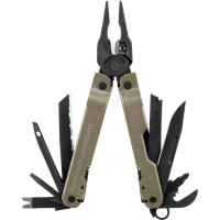 Мультитул Leatherman Super Tool 300 BLACK/COYOTE. Чохол MOLLE