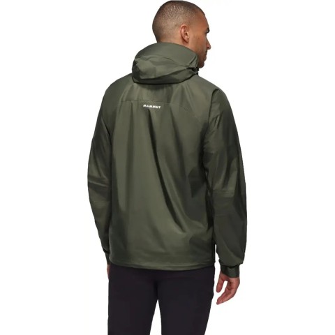 Куртка Mammut Microlayer 2.0 HS Hooded Jacket M XL Dark marsh