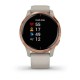 Смарт-годинник Garmin Venu світло-пісочний з рожево-золотистим безелем