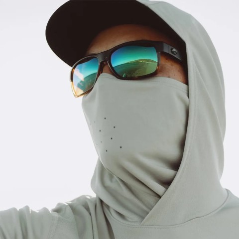 Лонгслів Grundens Tough Sun Masked M Iceberg