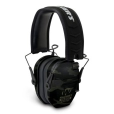 Walker's Razor Slim earmuffs Black CAMO - Активные стрелковые наушники