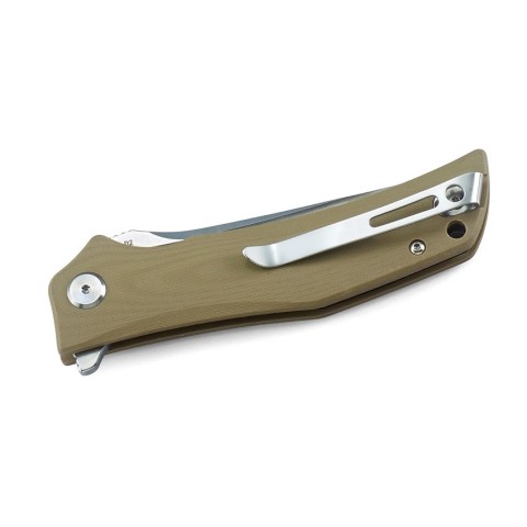 Нiж складний Bestech Knife SCIMITAR Beige BG05C-1