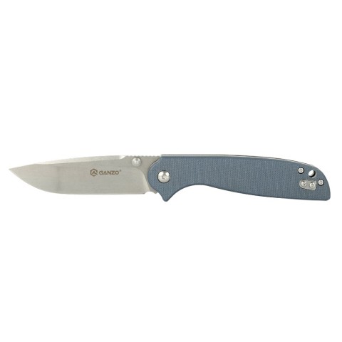 Ніж складаний туристичний Ganzo G6803 (8.9 см) 8CR14 / G10 сірий