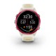 Смарт-часы Garmin Forerunner 570 (42 мм) малиновый алюминий слоновая кость/манго