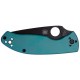 Нож Spyderco Tenacious Titanium Black Blade, 8Cr13MoV ц:blue