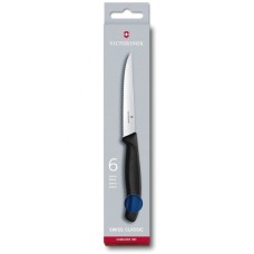Набір кухонний Victorinox SwissClassic Steak Gift Set 6 ножів лезо 11см хвил. з син. ручкою