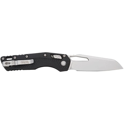 Нож Microtech MSI Stonewash Tri-Grip Polymer Black