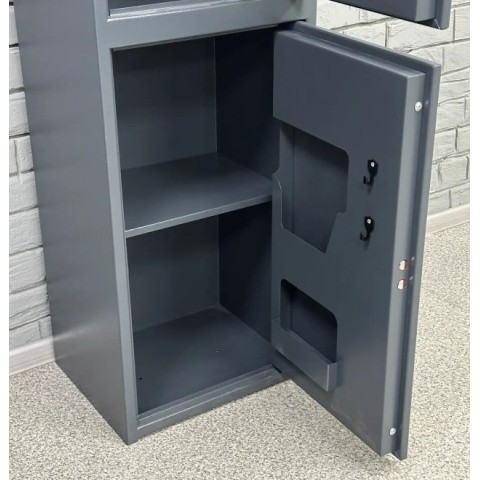 Офісний сейф CБП-1600/2 антрацитово-сірий