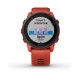 Смарт-часы Garmin Forerunner 745 с красным ремешком
