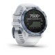 Смарт-часы Garmin fenix 6 Pro Solar Edition минерально-синие с белым ремешком