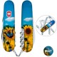 Ніж Victorinox Camper Ukraine 91мм,13функ ,Соняшники та метелик