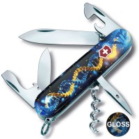 Складаний ніж Victorinox SPARTAN UKRAINE ДНК Українця 1.3603.3.T3270pw