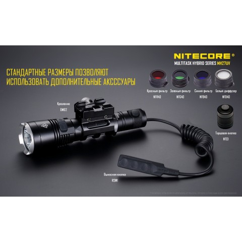 Фонарь Nitecore MH27UV