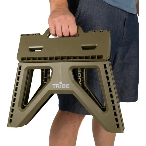Стул раскладной Tribe Camp Chair Low Olive