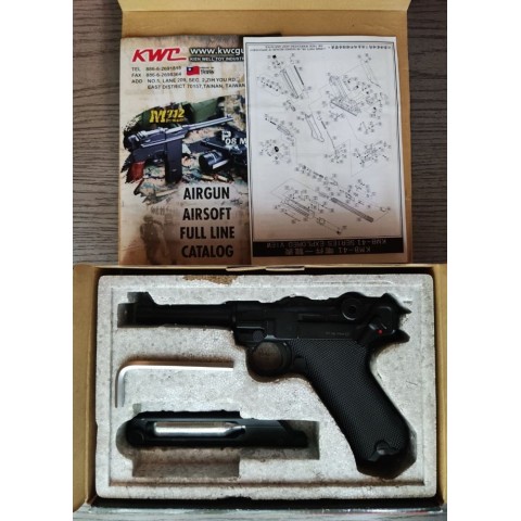 Пневматичний пістолет KWC P08 Blowback бу
