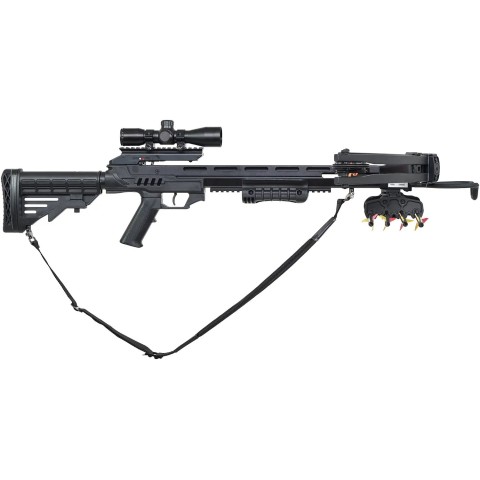 Арбалет Man Kung XB52 Stalker KIT Блочный, винт. типа ц:black