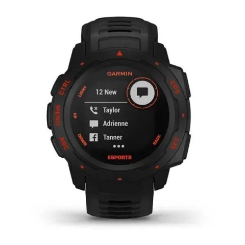 Смарт-годинник Garmin Instinct Esports Edition чорна лава