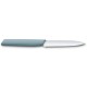 Кухонний ніж Victorinox Swiss Modern Paring лезо 10см хвил. з блакит. ручкою