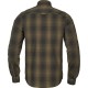 Рубашкa Harkila Akkan L/S L Зелёный/Коричневый