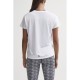Eaze SS Logo Mesh Tee Woman