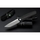 Ніж складаний туристичний Ruike P166-AB, (9.2 см) 14C28N / Aluminum чорний