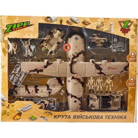 Ігровий набір ZIPP Toys Військовий літак