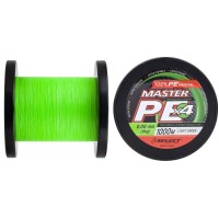 Шнур Select Master PE 1000m (салат.) #0.8/0.12mm 33lb/15kg